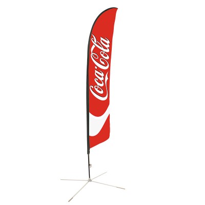 promotional usage advertising exhibition event outdoor feather flag flying beach flag banner