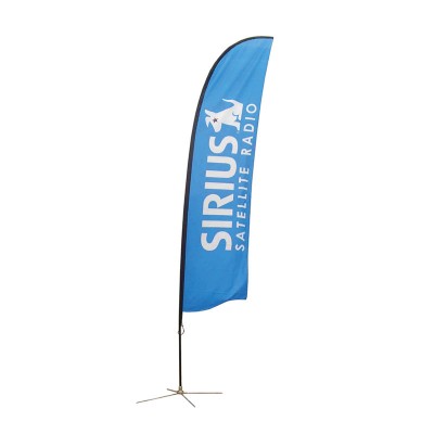 Promotional usage Advertising exhibition event outdoor Feather Flag Flying Beach Flag banner stand , Teardrop Flag